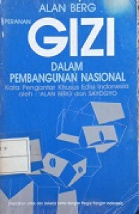 Image of Peranan Gizi dalam Pembangunan Nasional